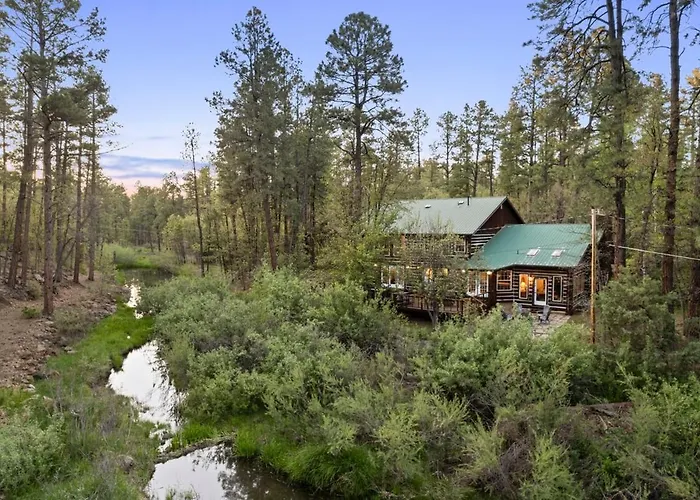 Billy Creek Luxury On The Creek - Sleeps 18! * Pinetop-Lakeside